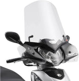 Transparent Wind-Screen - Givi Compatible With Kymco People 125 - 200 Gti (2010-2020)