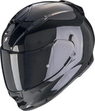 Full-Face Motorcycle Helmet Scorpion Exo Exo-491 Polycarbonate Black Solid Size S
