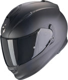 Full-Face Motorcycle Helmet Scorpion Exo Exo-491 Polycarbonate Matt Black Solid Size S