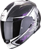 Full-Face Motorcycle Helmet Scorpion Exo Exo-491 Polycarbonate Chameleon Black Run Size Xxl
