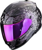 Full-Face Motorcycle Helmet Scorpion Exo Exo-491 Polycarbonate Chameleon Black Dream Size M