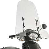 Transparent Wind-Screen - Givi Compatible With Aprilia Scarabeo 50 (2014-2020)
