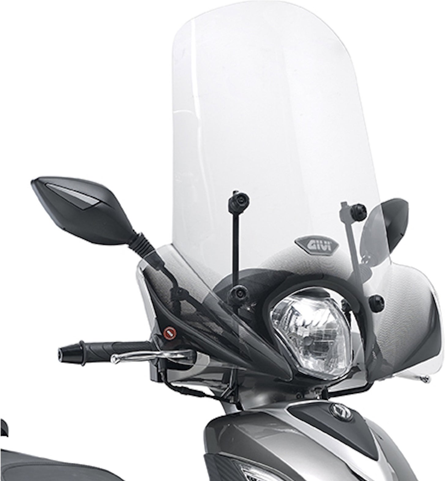 Transparent Wind-Screen - Givi Compatible With Sym Symphony St 50 - 125 - 200 (2015-2020)