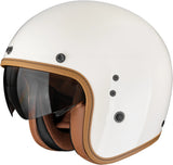 Urban Motorcycle Helmet Scorpion Exo Belfast Evo Ultra Tct Cream Luxe Size Xs