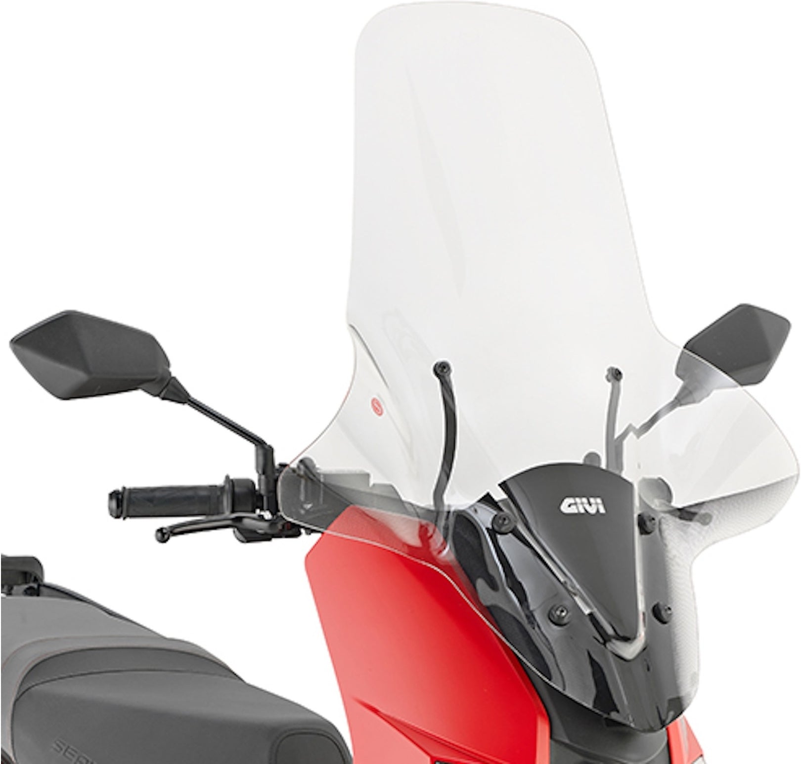 Transparent Wind-Screen - Givi Compatible With Seat Mo 125 (2022-2024)
