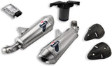Dual Exhaust System With Sound Certification Titanium - Termignoni Compatible With Ducati Monster 796