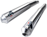 Dual Exhaust System Without Sound Certification Steel Black - Termignoni Compatible With Ducati Gt 1000