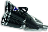 Exhaust Tip With Noise Certification Carbon - Termignoni Compatible With Ducati Diavel