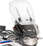 Sliding Wind-Screen Transparent Airflow Airflow - Givi Compatible With Bmw F 850 Gs (2018-2020)