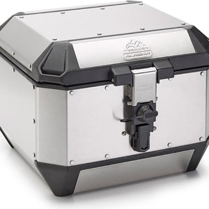 Monokey Trekker Alaska Aluminium Top Case - 44 Lt Trekker Alaska Aluminium - Givi Compatible With Ktm 790 Adventure R (2019-2020)
