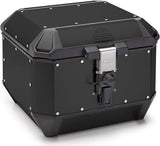 Monokey Trekker Alaska Black Aluminium Top Case - 44 Lt Trekker Alaska Aluminium - Givi Compatible With Niu Fqi 500 (2025)