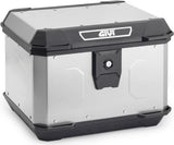 Monolock Alpina Aluminium Top Case - 44 Lt Alpina Aluminium - Givi Compatible With Honda Cbf 1000 - Abs (2006-2009)