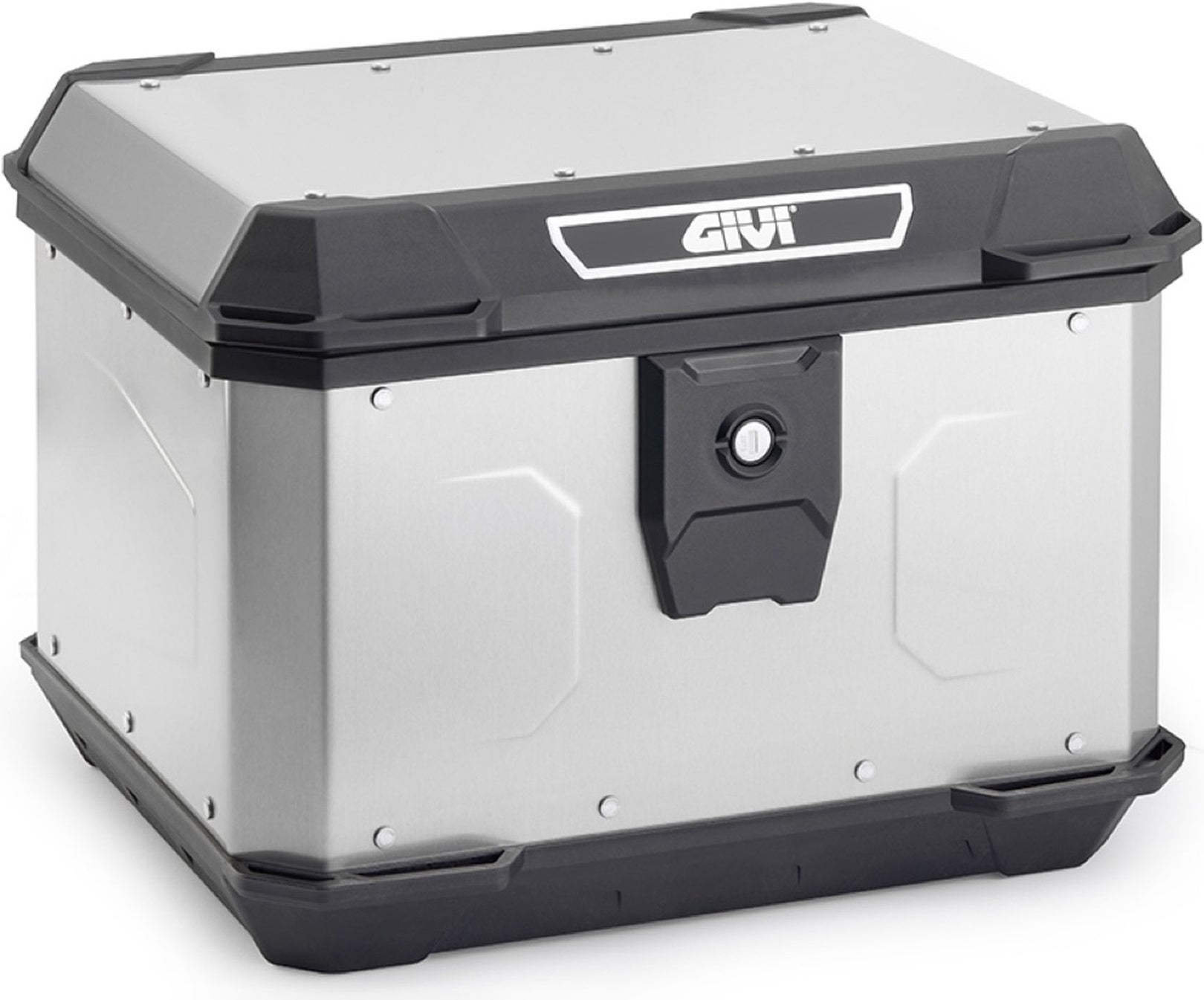 Monolock Alpina Aluminium Top Case - 44 Lt Alpina Aluminium - Givi Compatible With Sym Joymax 300 Z (2019-2020)