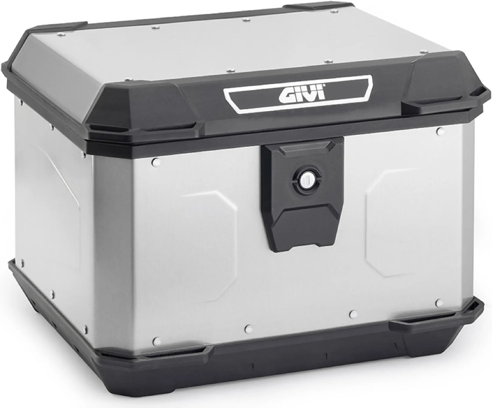 Monolock Alpina Aluminium Top Case - 44 Lt Alpina Aluminium - Givi Compatible With Honda Adv 350 (2025)