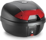 Top Case K30N 30 Lt + Rear-Rack Monolock - Kappa Moto Compatible With Piaggio Vespa S 50 - 125 - 150 (2007-2014)
