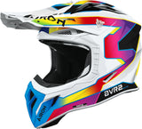 Off-Road Motorcycle Helmet Airoh Aviator Ace 2 - Av22S38 Composite Carbon Gloss Sunrise Size Xs