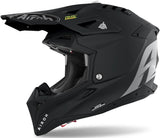 Off-Road Motorcycle Helmet Airoh Aviator 3 - Av311 Hpc Carbon Matte Black Color Size Xs