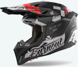 Off-Road Motorcycle Helmet Airoh Aviator 3 - Av3B17 Hpc Carbon Matte Burnout Size Xxl