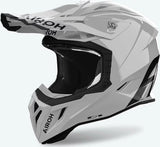 Off-Road Motorcycle Helmet Airoh Aviator Ace 2 - Ava298 Composite Carbon Concrete Gloss Color Size Xs
