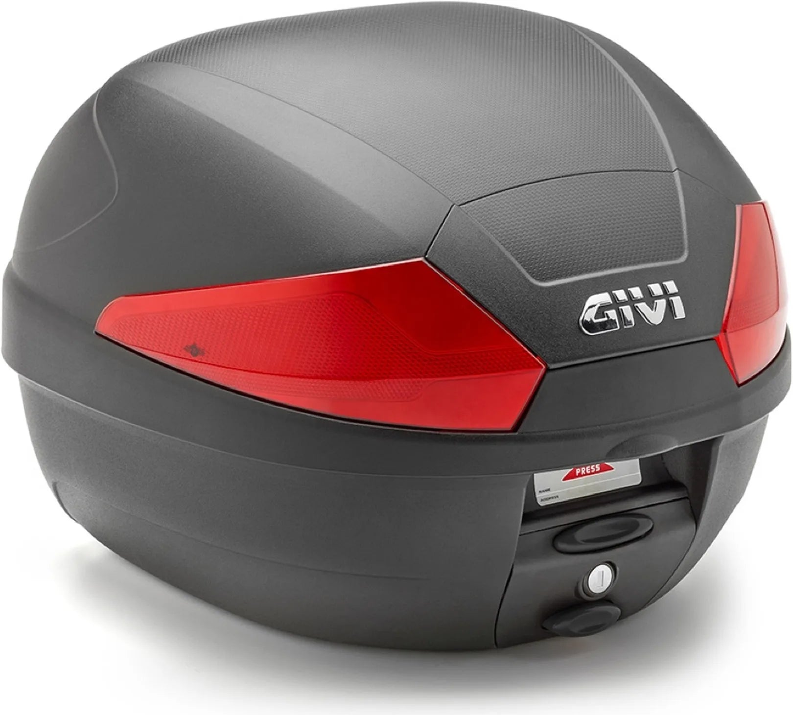 Monolock Black Top Case - 29 Lt Technopolymer - Givi Compatible With Ktm 890 Adventure (2021-2022)