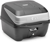 Monolock Silver Top Case - 32 Lt Technopolymer - Givi Compatible With Piaggio Electric 1 E (2021-2024)