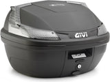 Monolock Blade Black Tech Top Case - 37 Lt Blade Technopolymer - Givi Compatible With Piaggio Liberty 50 - 125 - 150 (2009-2015)