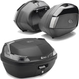 Blade Black Tech Top Case + Side Cases - 117 Lt Blade Technopolymer - Givi Compatible With Honda Cbf 600 S - N (2004-2012)