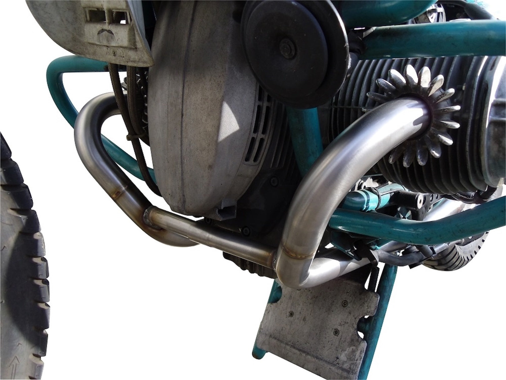Non-Catalytic Exhaust Manifolds Stainless Steel - Gpr Compatible With Brixton Crossfire 500 Xc (2022-2023)