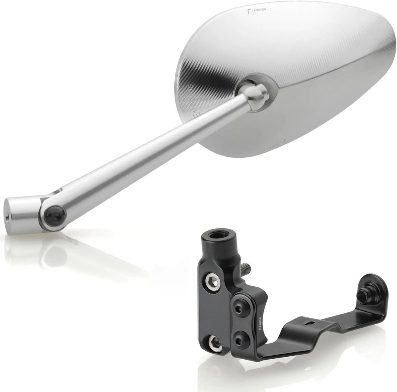Mirror Side Mount Right Radial Rs - Rizoma Compatible With Mv Agusta Rivale 800 Eas (2013-2019)