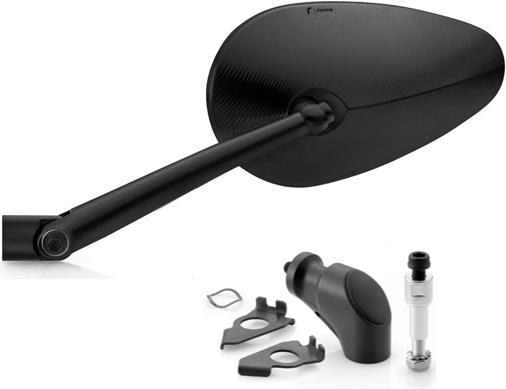 Mirror Side Mount Right Radial Rs - Rizoma Compatible With Yamaha T-Max 500 (2008-2011)