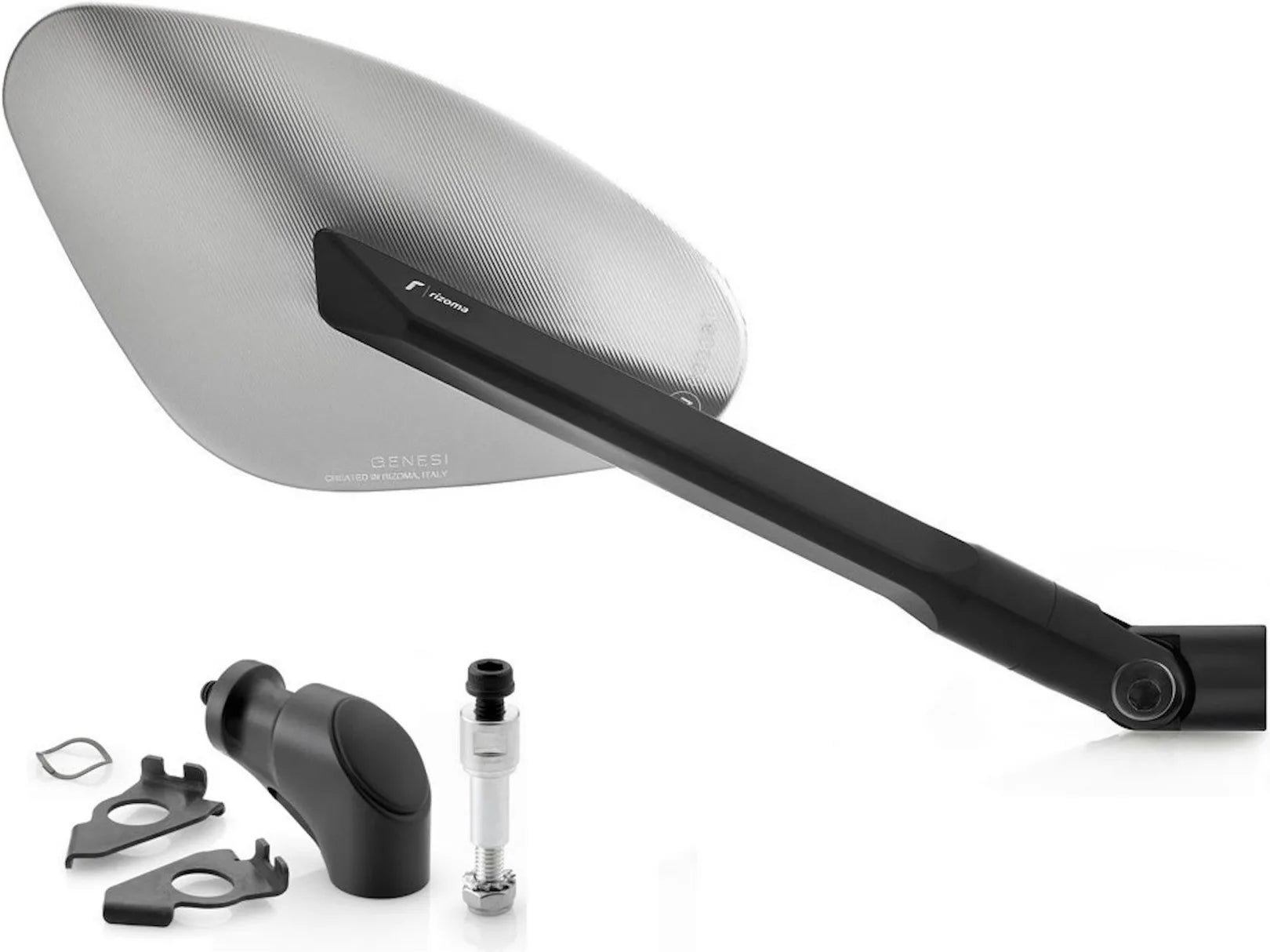 Mirror Side Mount Right Genesi - Rizoma Compatible With Yamaha T-Max 500 (2008-2011)