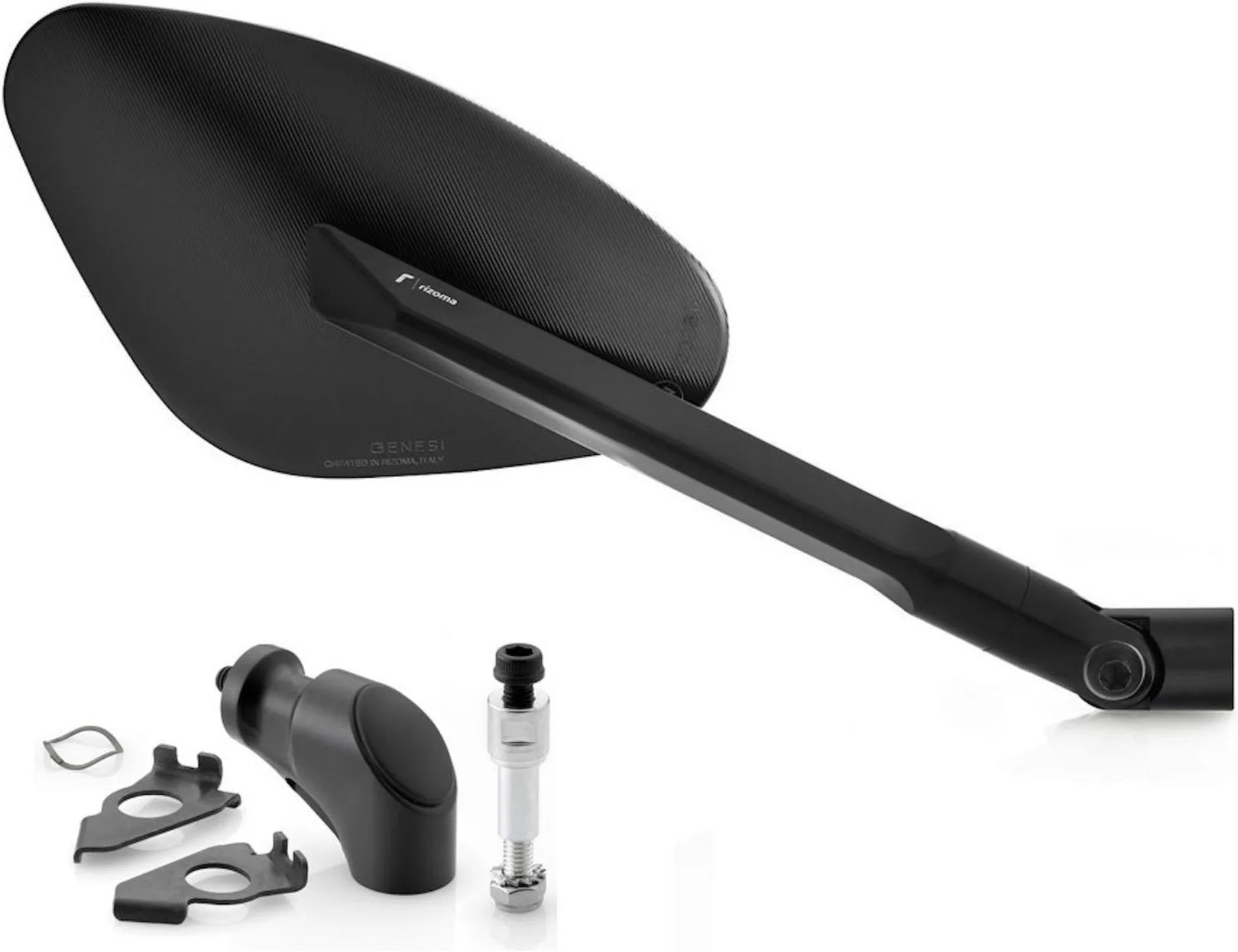 Mirror Side Mount Right Genesi - Rizoma Compatible With Yamaha T-Max 500 (2008-2011)