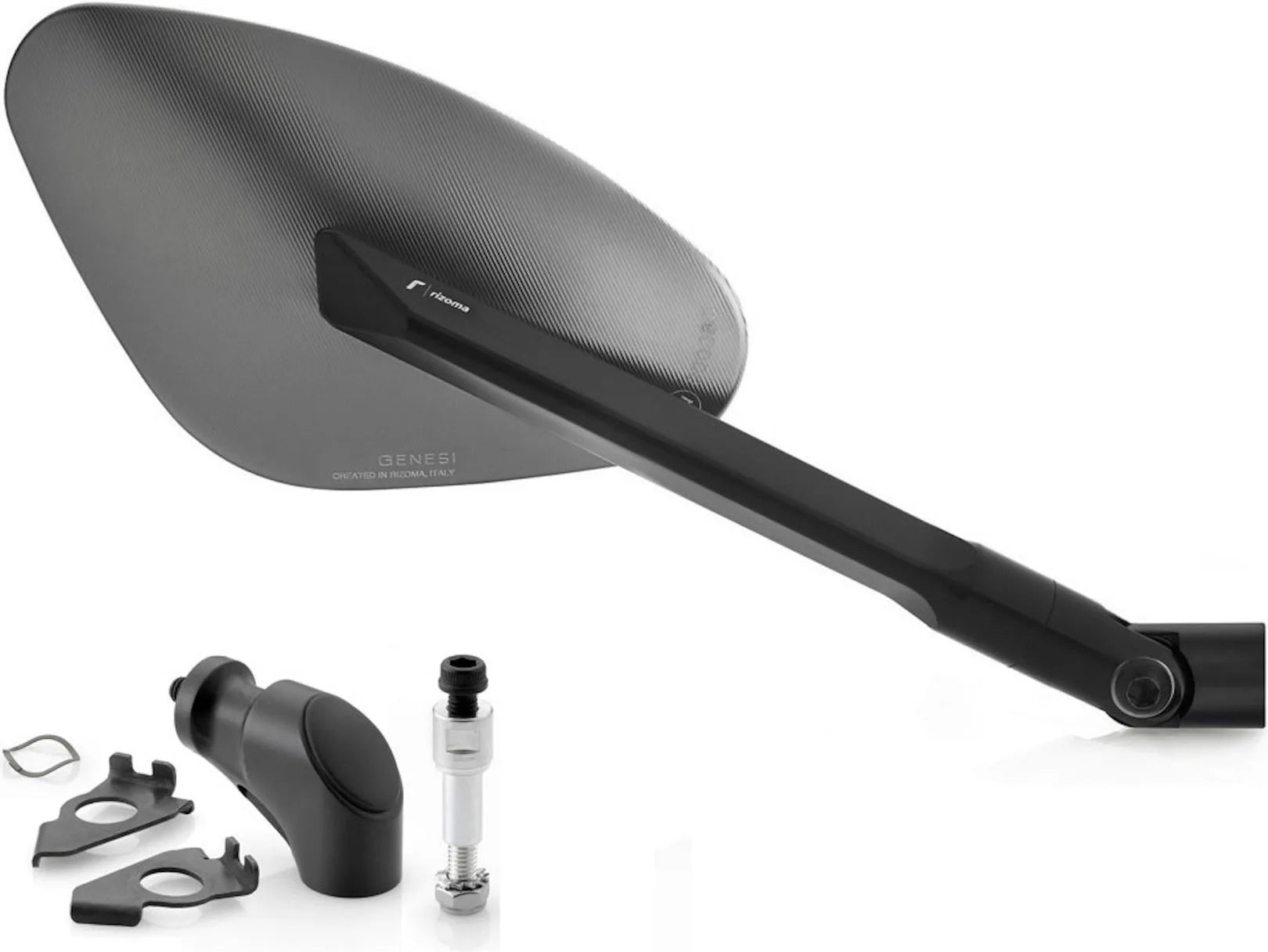 Mirror Side Mount Right Genesi - Rizoma Compatible With Yamaha T-Max 530 (2012-2019)