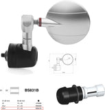 Mirror End Mount Right Universal Ø24,5(21>23) Spy-R Ø57 - Rizoma Compatible With Ducati