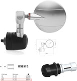Mirror End Mount Right Universal Ø24,5(21>23) Spy-R Ø57 - Rizoma Compatible With Ktm