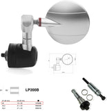 Mirror End Mount Right Universal Ø22(13>20) Spy-R Ø57 - Rizoma Compatible With Moto Guzzi