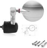 Mirror End Mount Right Spy-R Ø57 - Rizoma Compatible With Bmw C 600 Sport (2012-2015)