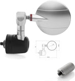 Mirror End Mount Left Spy-R Ø57 - Rizoma Compatible With Bmw R 1200 (2015-2018)