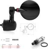 Mirror End Mount Left Universal Ø24,5(21>23) Spy-R Ø57 - Rizoma Compatible With Ktm