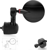 Mirror End Mount Left Spy-R Ø57 - Rizoma Compatible With Bmw K 1300 R (2009-2011)