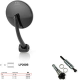 Mirror End Mount Left Universal Ø22(13>20) Spirit Rs - Rizoma Compatible With Honda