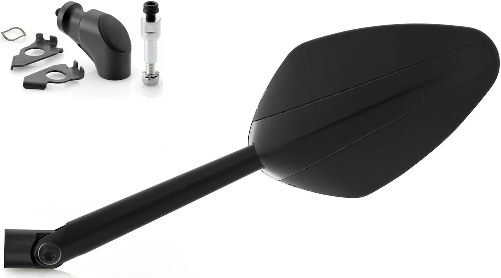 Mirror Side Mount Left Veloce Naked - Rizoma Compatible With Yamaha T-Max 530 (2012-2019)