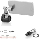 Mirror End Mount Right Universal Ø24,5(21>23) Quantum End - Rizoma Compatible With Honda