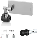 Mirror End Mount Right Universal Ø24,5(21>23) Quantum End - Rizoma Compatible With Mv Agusta