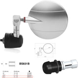 Mirror End Mount Right Universal Ø24,5(21>23) Spy-R Ø80 - Rizoma Compatible With Bmw