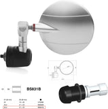 Mirror End Mount Right Universal Ø24,5(21>23) Spy-R Ø80 - Rizoma Compatible With Honda