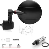Mirror End Mount Left Universal Ø24,5(21>23) Spy-R Ø80 - Rizoma Compatible With Suzuki