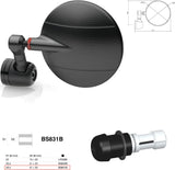 Mirror End Mount Left Universal Ø24,5(21>23) Spy-R Ø94.5 - Rizoma Compatible With Suzuki