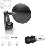 Mirror End Mount Left Universal Ø24,5(21>23) Spy-Arm Ø94.5 - Rizoma Compatible With Ducati