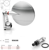 Mirror End Mount Left Universal Ø24,5(21>23) Spy-Arm Ø80 - Rizoma Compatible With Ktm